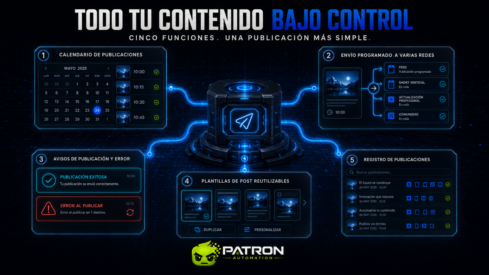 Miniatura 3 de social media publisher
